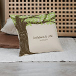 Oak Tree Custom Throw Pillow<br><div class="desc">Available in a variety of colours! Custom colour available upon request. Designed by Berry Berry Sweet {www.berryberrysweet.com}</div>