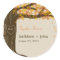 Oak Tree Fall Wedding Favour Sticker