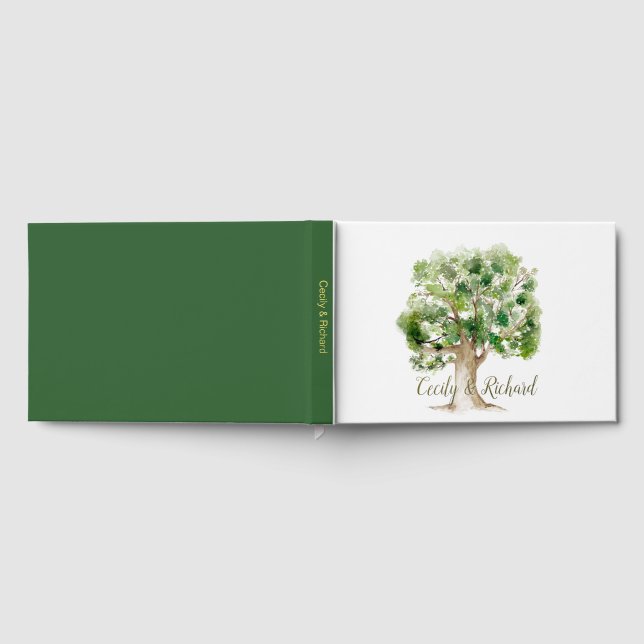 Oak Tree Foil Guestbook (Full)