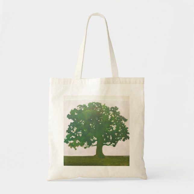 Oak tree in Spring Tote Bag (Front)