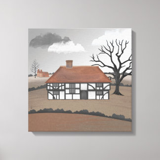 Oak Tree Manor Canvas Print