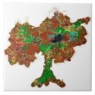 Oak Tree Noproblem Tile