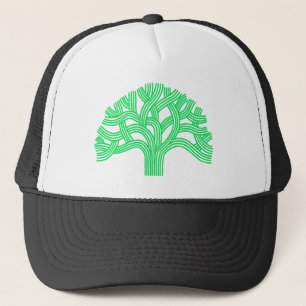 Oak tree Oakland lime Trucker Hat