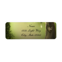 Oak Tree Rustic Enchanted Forest Garden Labels