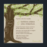 Oak Tree Wedding Invitation<br><div class="desc">Featuring a beautiful oak tree symbolizing your strong and everlasting love,  this Oak Tree wedding collection will charm your friends and family and get them ready to celebrate your romantic celebration. Matching components available at berryberrysweet.com 

 Matching thank you card:</div>