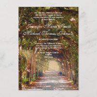 Oak Tree Wedding Invitation