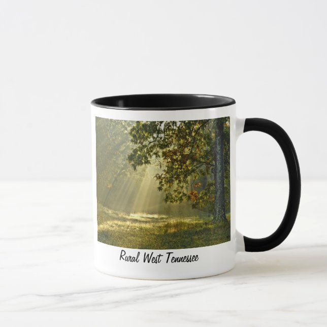 Oak Tree with Morning Sunbeams Mug (Right)