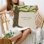 Oak Tree Wrapped Canvas Art - Green<br><div class="desc">Featuring a beautiful oak tree as a symbol of your everlasting love, this canvas art can be personalized with your names and initials to create a unique addition to your wall. Also available in green. Exclusive design by © berryberrysweet.com</div>