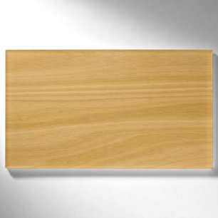 Oak Wood Name Tag