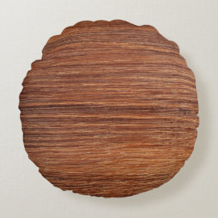 Oak wood texture backgroundabstract,background,boa round pillow