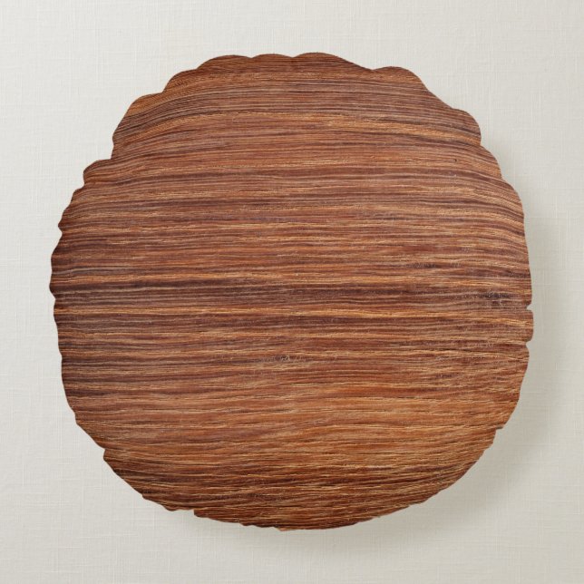 Oak wood texture backgroundabstract,background,boa round pillow (Front)