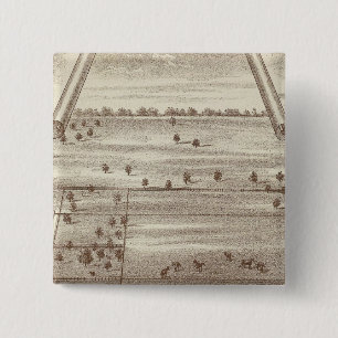 Oakdale Ranch 2 Inch Square Button