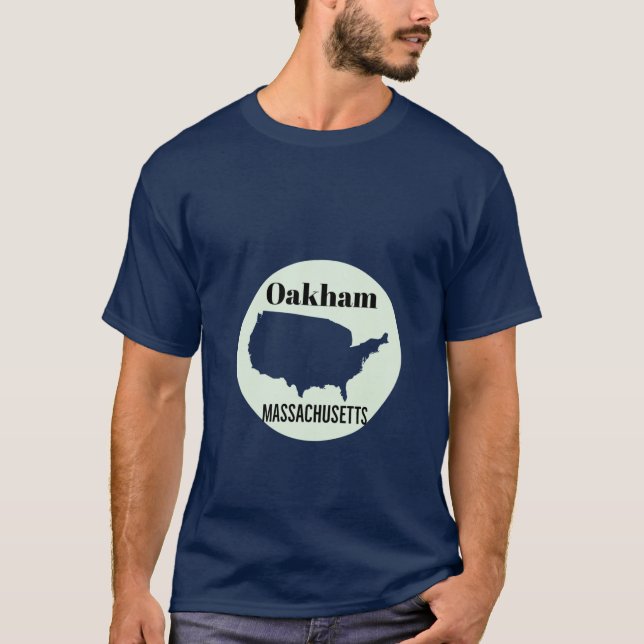 Oakham Massachusetts 4 T-Shirt (Front)