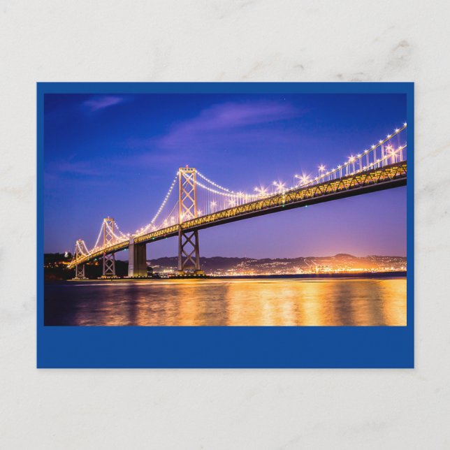 Oakland Bay Bridge Postcard (Front)