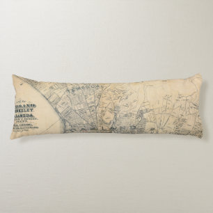 Oakland, Berkeley, Alameda Body Pillow