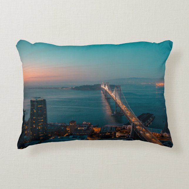 OAKLAND BRIDGE ACCENT PILLOW (Front)