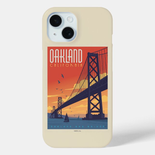 Oakland, California Case-Mate iPhone Case (Back)