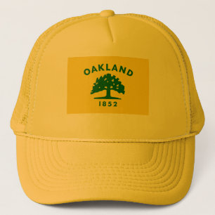 Oakland, California Flag Trucker Hat