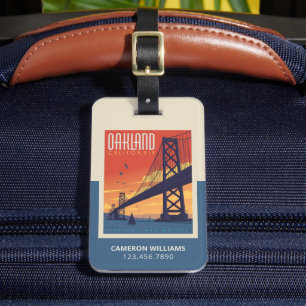 Oakland, California Luggage Tag