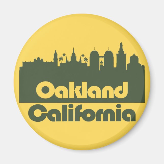 Oakland,California Magnet (Front)