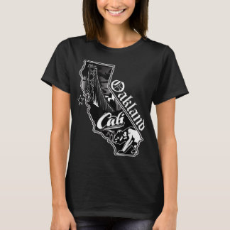 Oakland California Map  Northern Cali Tee Bay Area