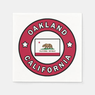 Oakland California Napkin