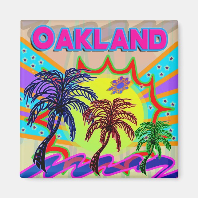 Oakland Eternal Magnet (Front)