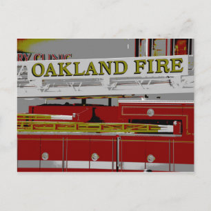 Oakland Fire Postcard