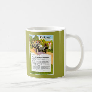 Oakland Motor Car ~ Vintage 1913 Auto Ad Coffee Mug