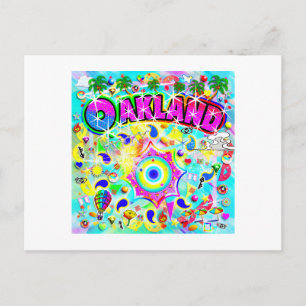 Oakland Mystic Dance Holiday Postcard