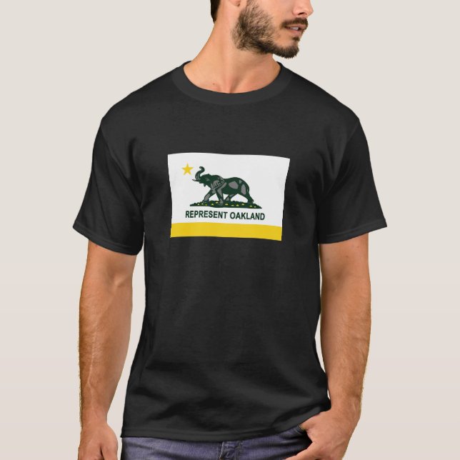 Oakland State Flag T-Shirt (Front)