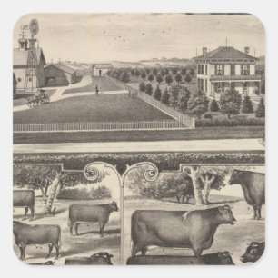 Oakland Stock Farm, Kansas Square Sticker