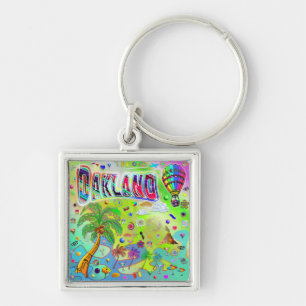 Oakland Timeless Melody Keychain