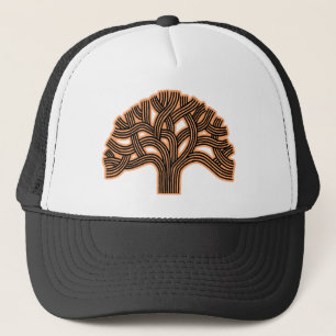 Oakland Tree Orange Haze Trucker Hat