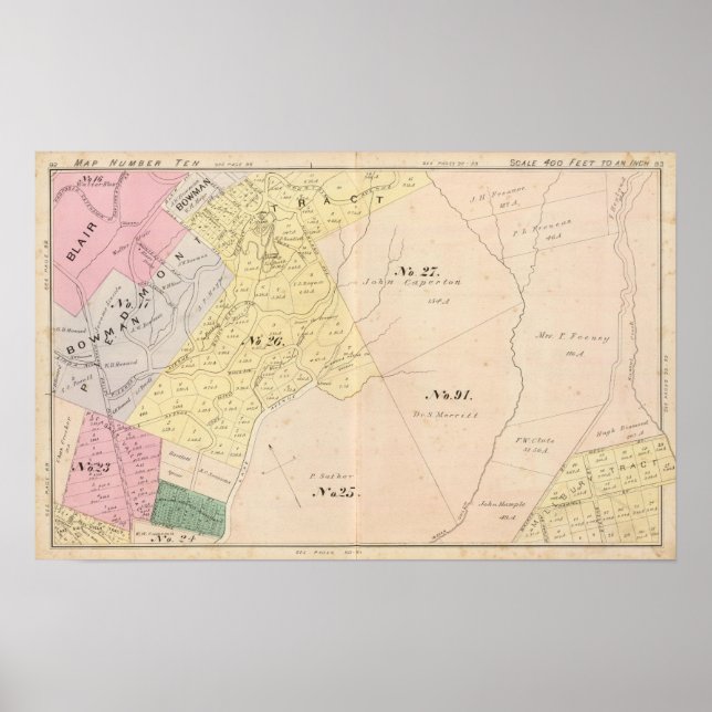 Oakland, vicinity 10 poster (Front)