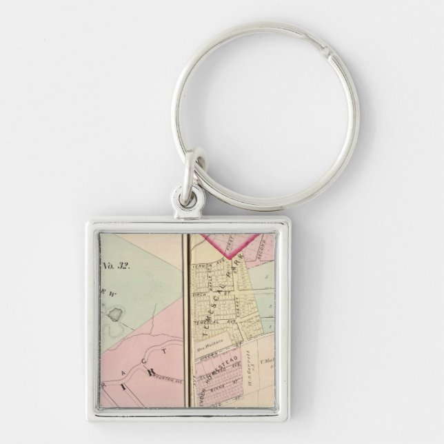 Oakland, vicinity 1112 keychain (Front)