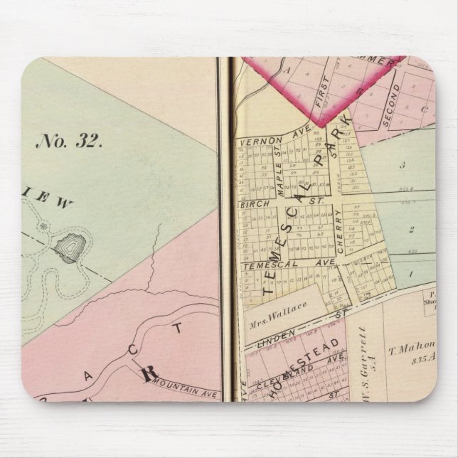 Oakland, vicinity 1112 mouse pad (Front)