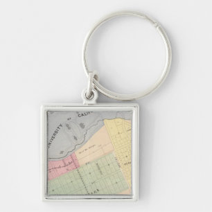Oakland, vicinity 16 keychain