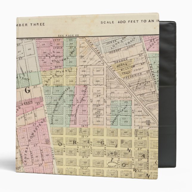 Oakland, vicinity 3 binder (Front/Inside)