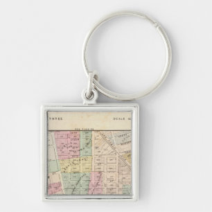 Oakland, vicinity 3 keychain