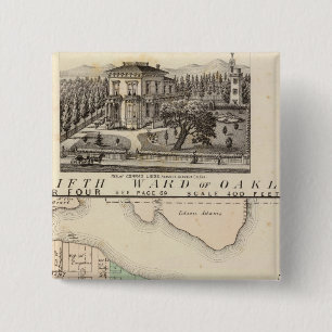 Oakland, vicinity 4 2 inch square button