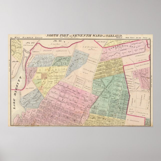 Oakland, vicinity 7 poster (Front)