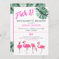 OAKLEY Flock It! Flamingo Tropical Bachelorette In