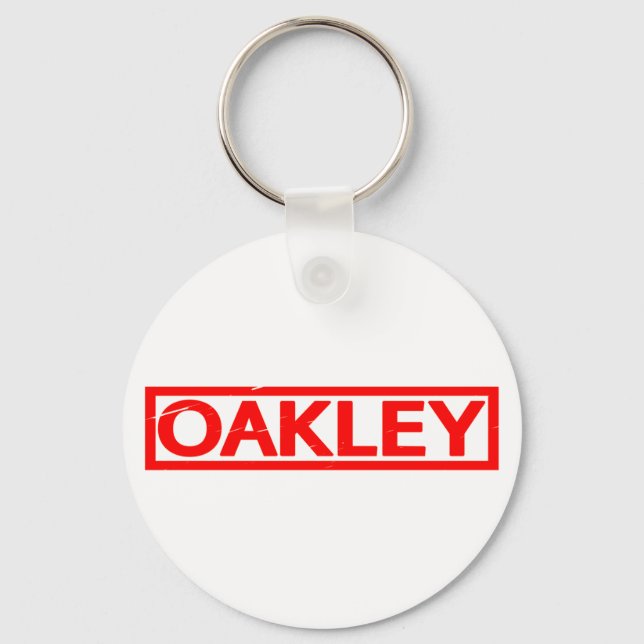 Oakley Stamp Keychain (Front)