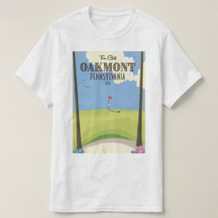 Oakmont Pennsylvania Golf T-Shirt
