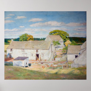 Oakridge Farm – Late Summer (1933) William Rothens Poster