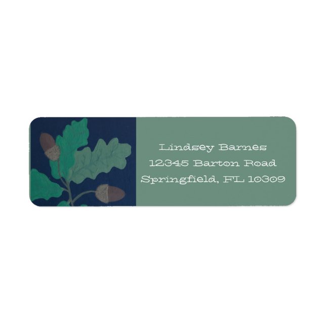 Oaks and Acorns (Front)