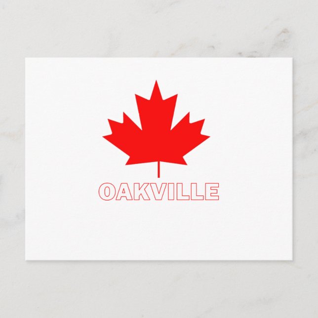 Oakville, Ontario Postcard (Front)