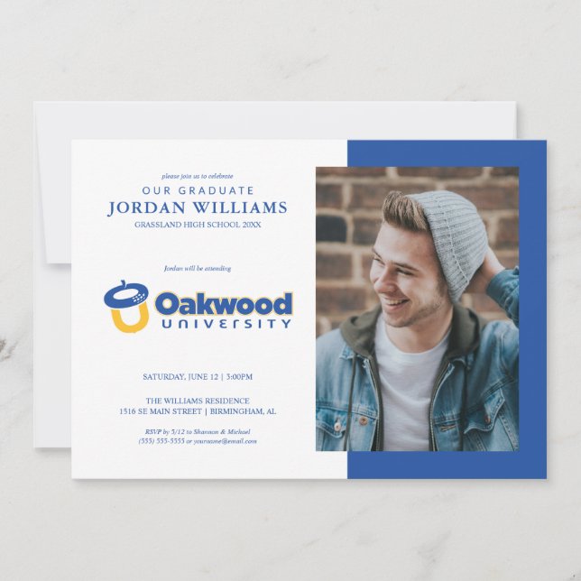 Oakwood University Graduation Announcement (Front)