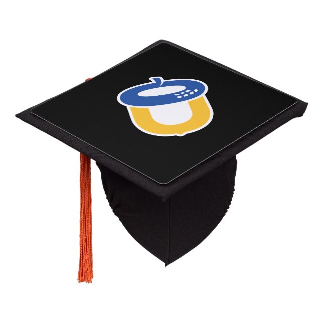 Oakwood University Graduation Cap Topper (Angled)